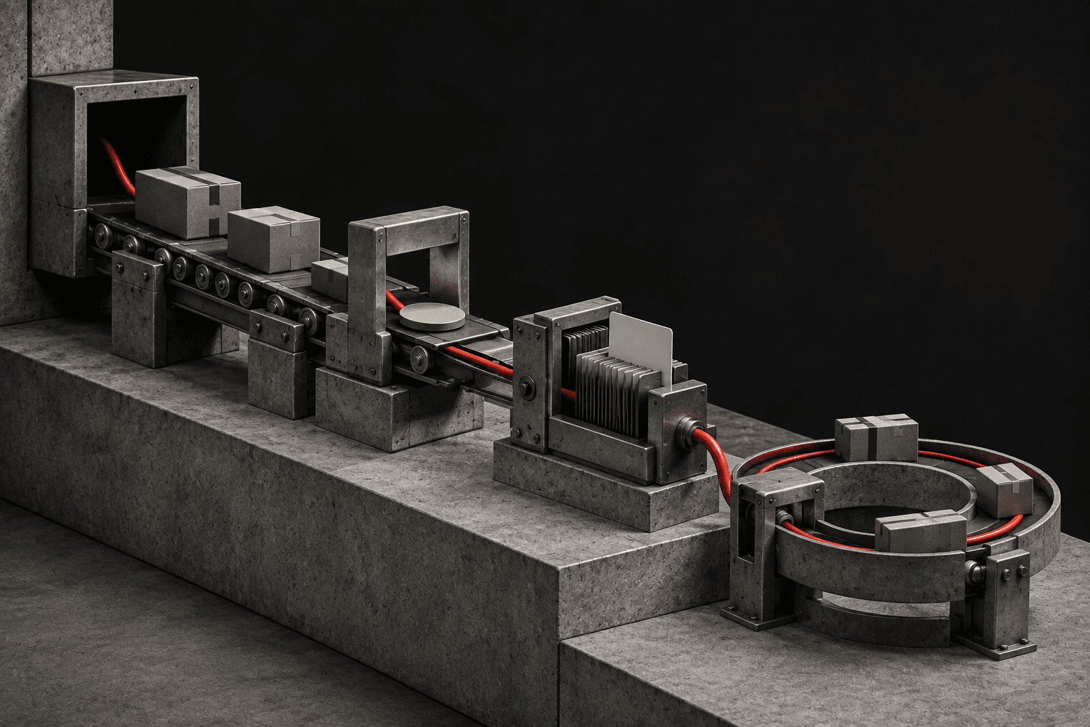 A commerce retention loop linking orders back to customer relationships.