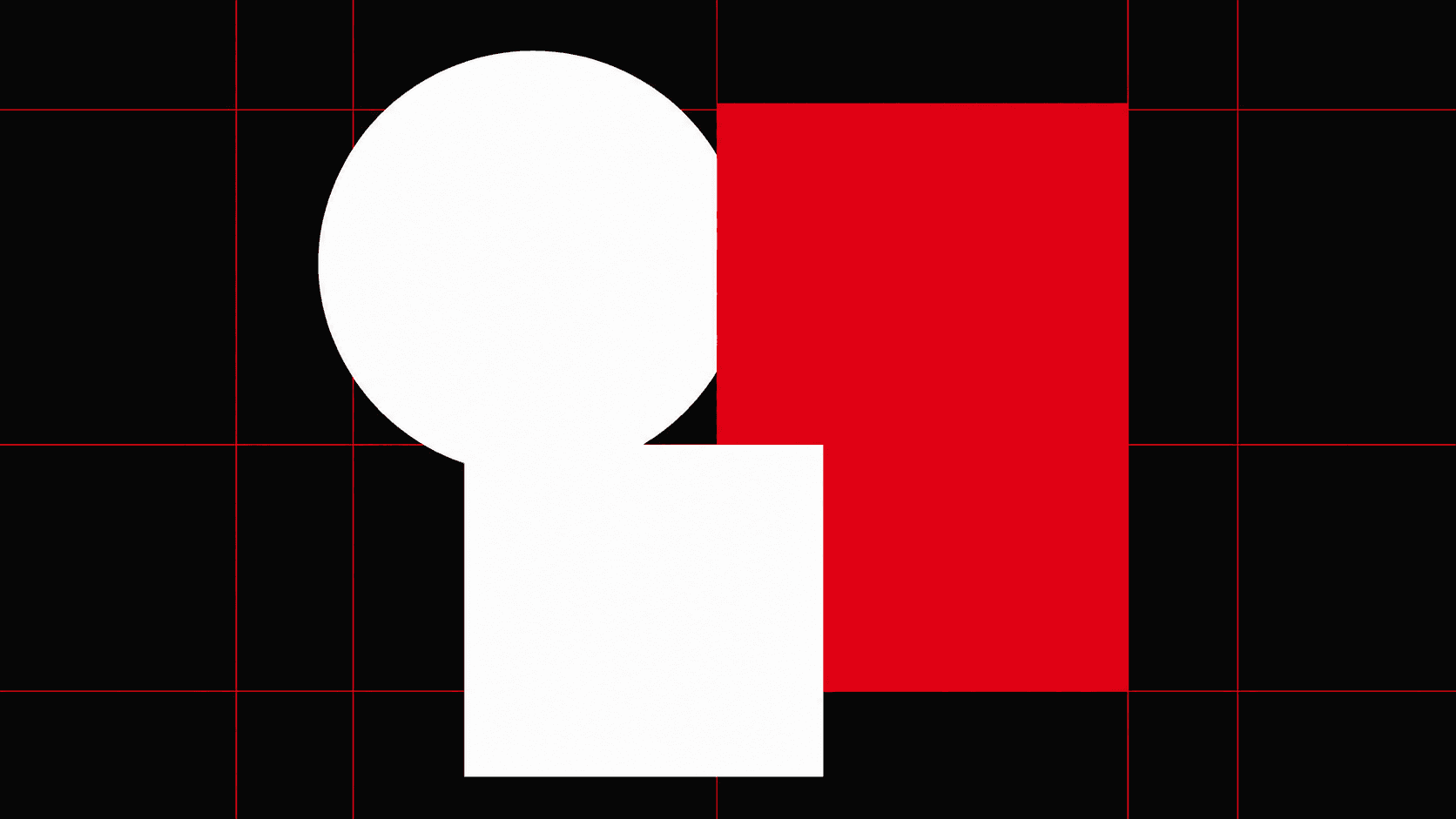 En-tête éditorial noir avec titre blanc Qu'est-ce qu'un système d'automatisation IA, élément graphique rouge diagonal et label pilier OJC Labs AI Automation